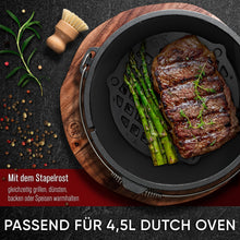 Gusseisen Stapelrost für Dutch Oven