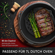 Gusseisen Stapelrost für Dutch Oven