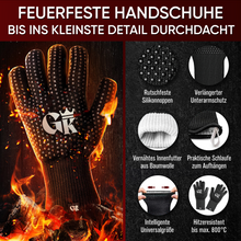 Gusseisen Wok Pfanne 36 cm - mit Grillhandschuhe