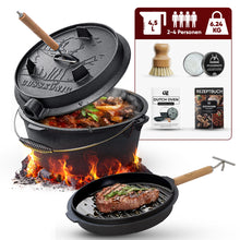 Dutch Oven Set – inkl. 2in1 Deckelheber