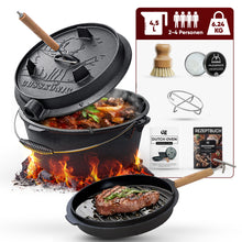 Dutch Oven Set – inkl. 2in1 Deckelheber