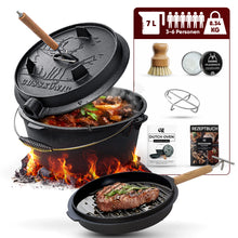 Dutch Oven Set – inkl. 2in1 Deckelheber