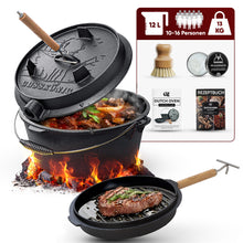 Dutch Oven Set – inkl. 2in1 Deckelheber