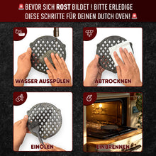 Gusseisen Stapelrost für Dutch Oven
