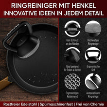 Gusseisen Ringreiniger Spülbürste