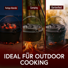 Dutch Oven Set – inkl. 2in1 Deckelheber